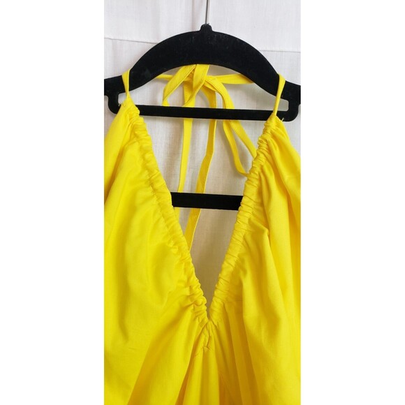 28. Prabal Gurung for JCPenney Sleeveless Maxi Dress Plus 18W Yellow NWT - Picture 7 of 10